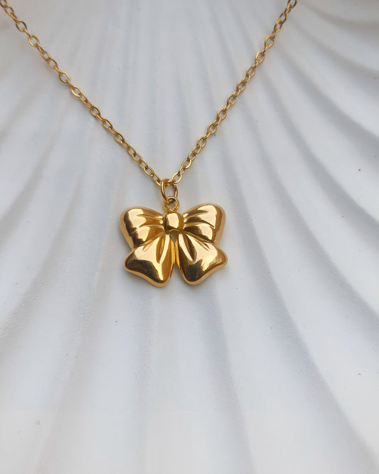 AURELIAN BOW NECKLACE